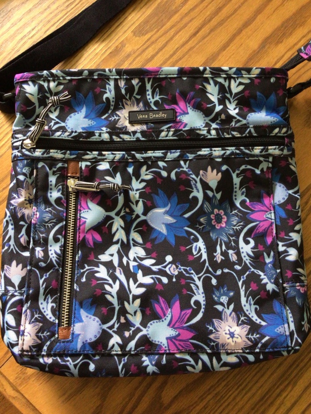 Bramble Vines Travel Ready Nylon  Crossbody
